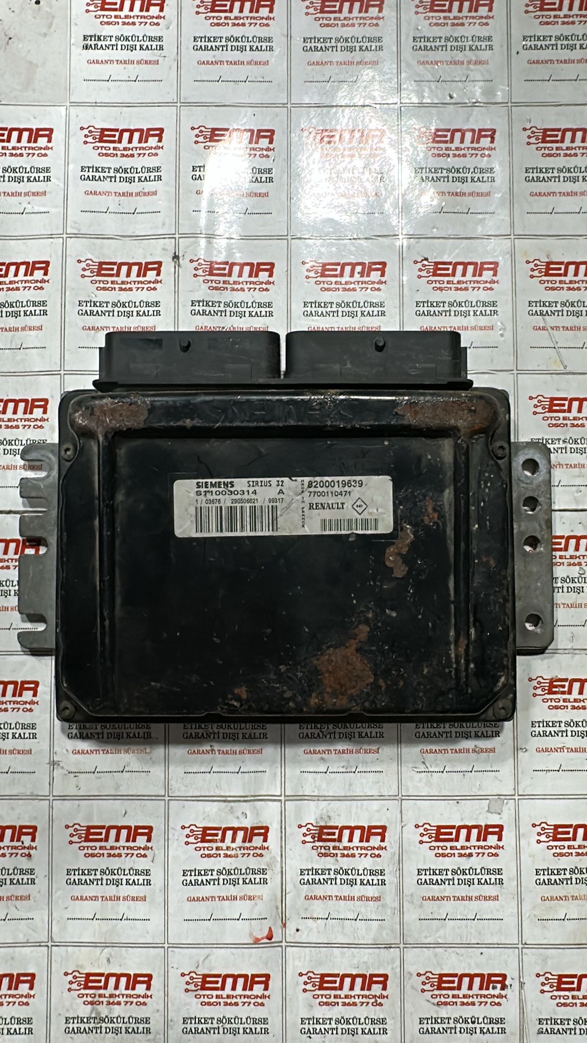 RENAULT SCENİC KANGO MEGANE CLİO BENZİNLİ MOTOR BEYNİ SİRÜS32